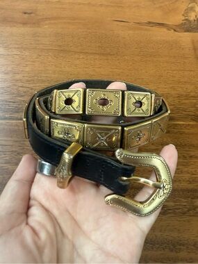 Brighton Gold Metal Belt